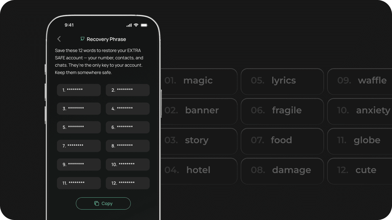 The First Messenger Built on Money Rails | EXTRA SAFE