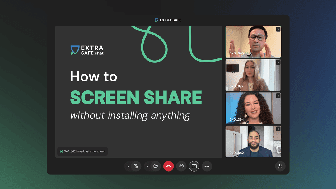 How to screen share without installing anything