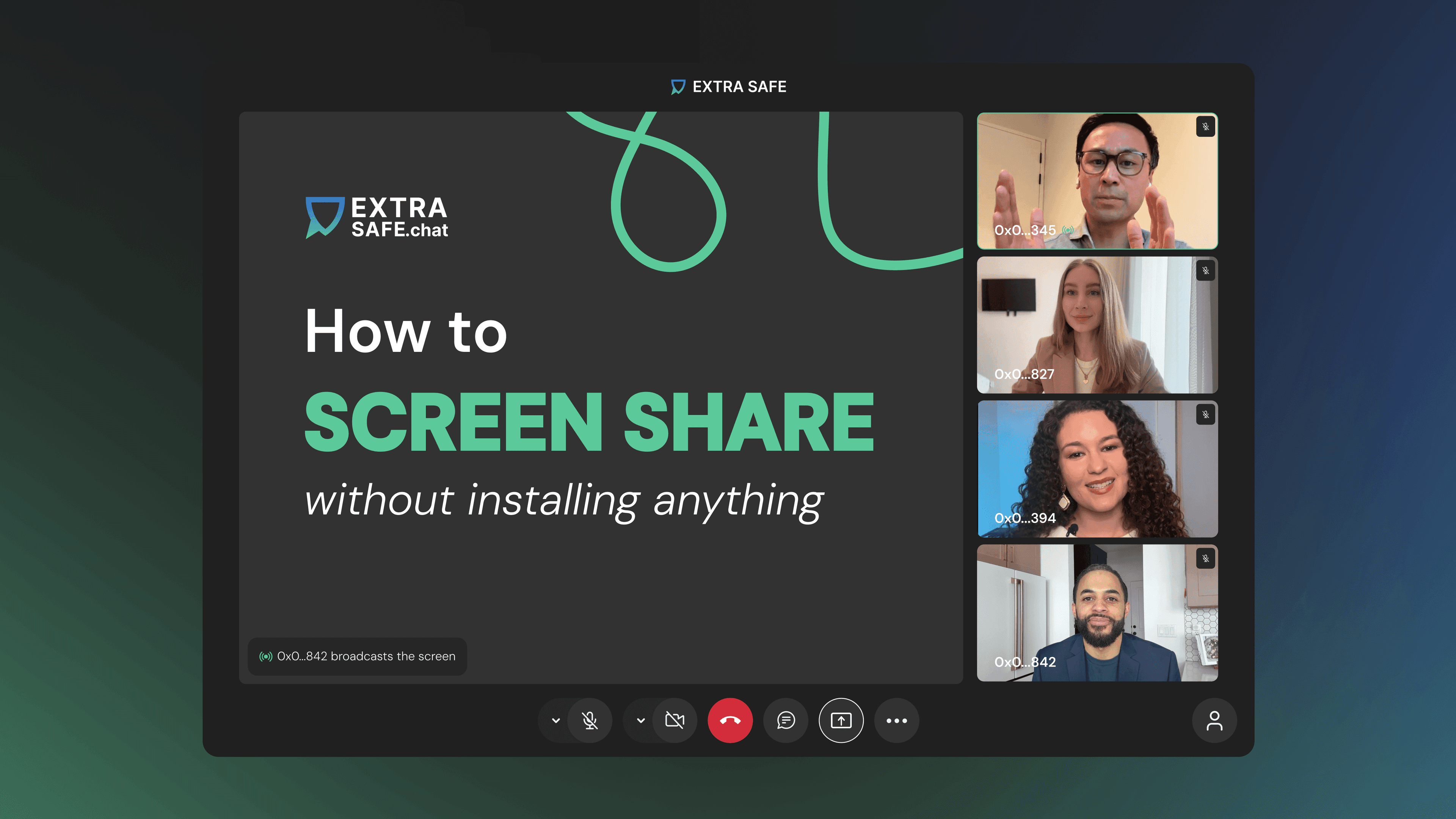 How to screen share without installing anything