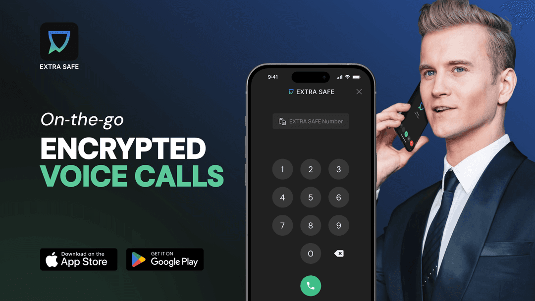 Encrypted voice calls on‑the‑go 