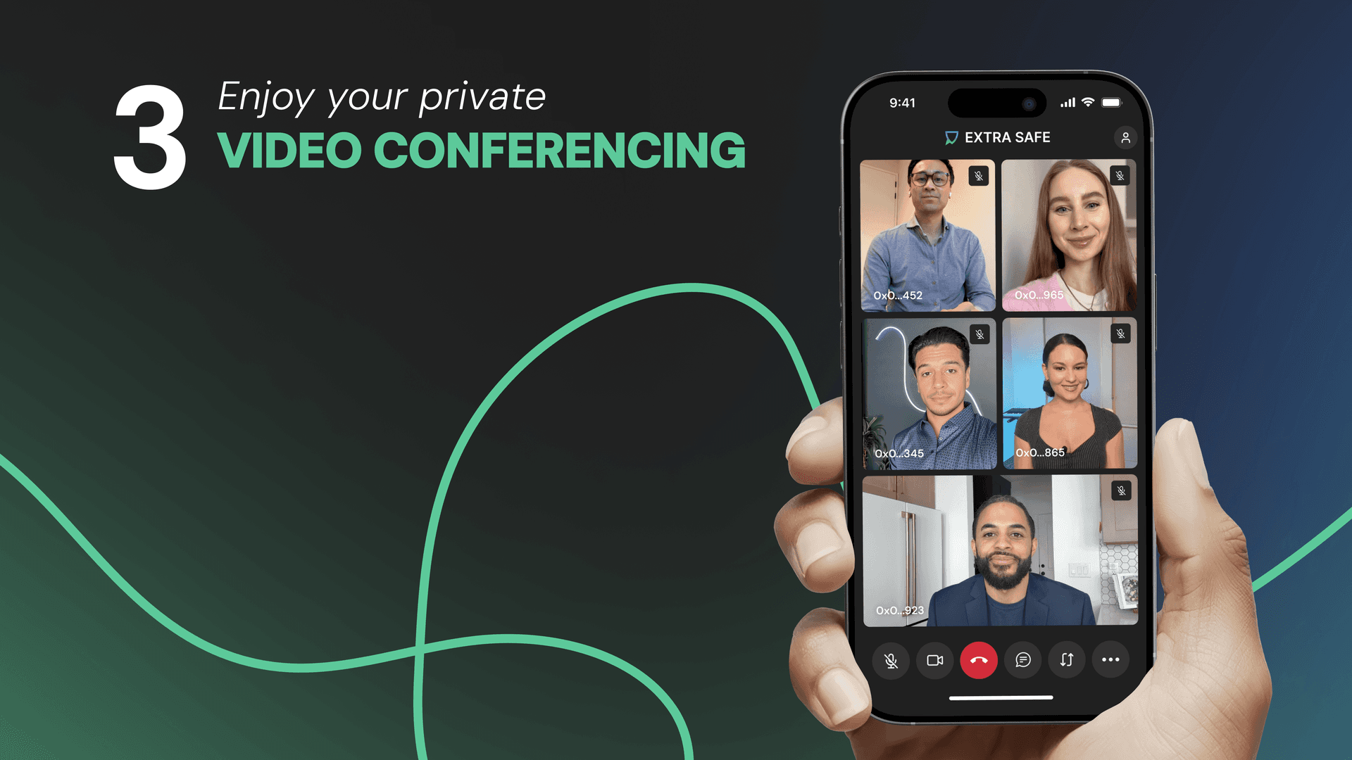 How to start a video conferencing - step 3