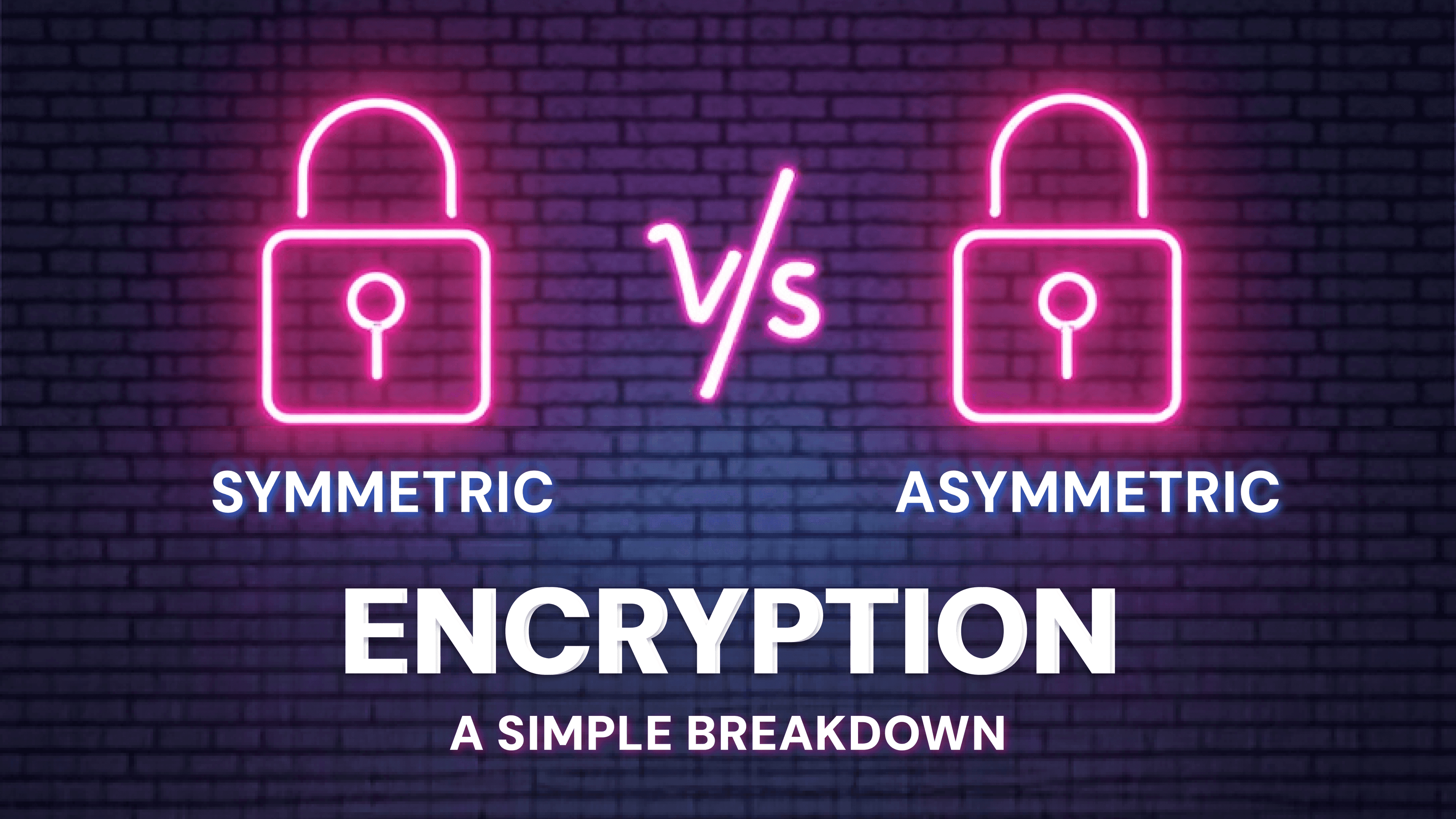 symmetric vs asymmetric encryption main image