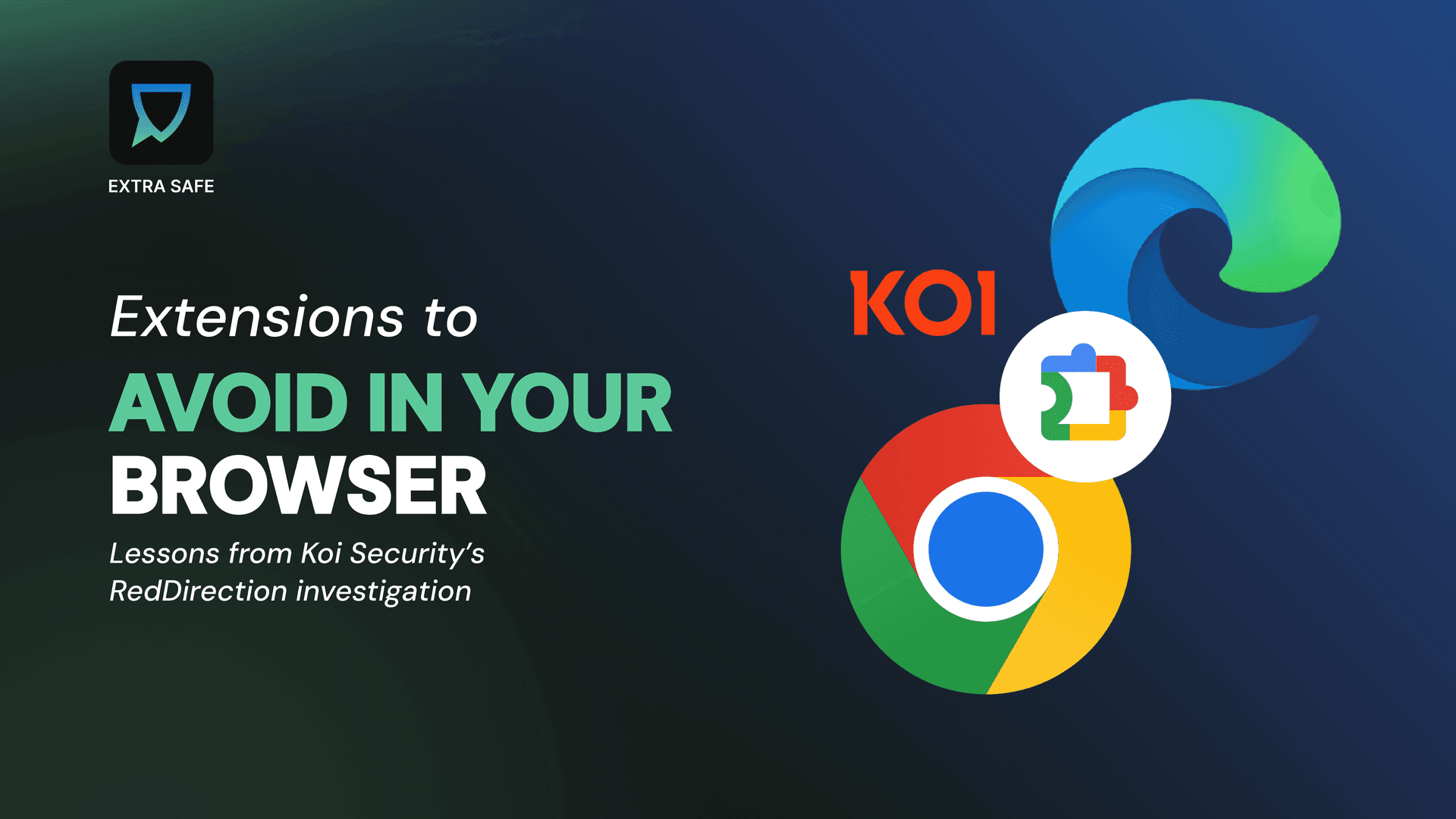 Extensions to avoid in your browser 