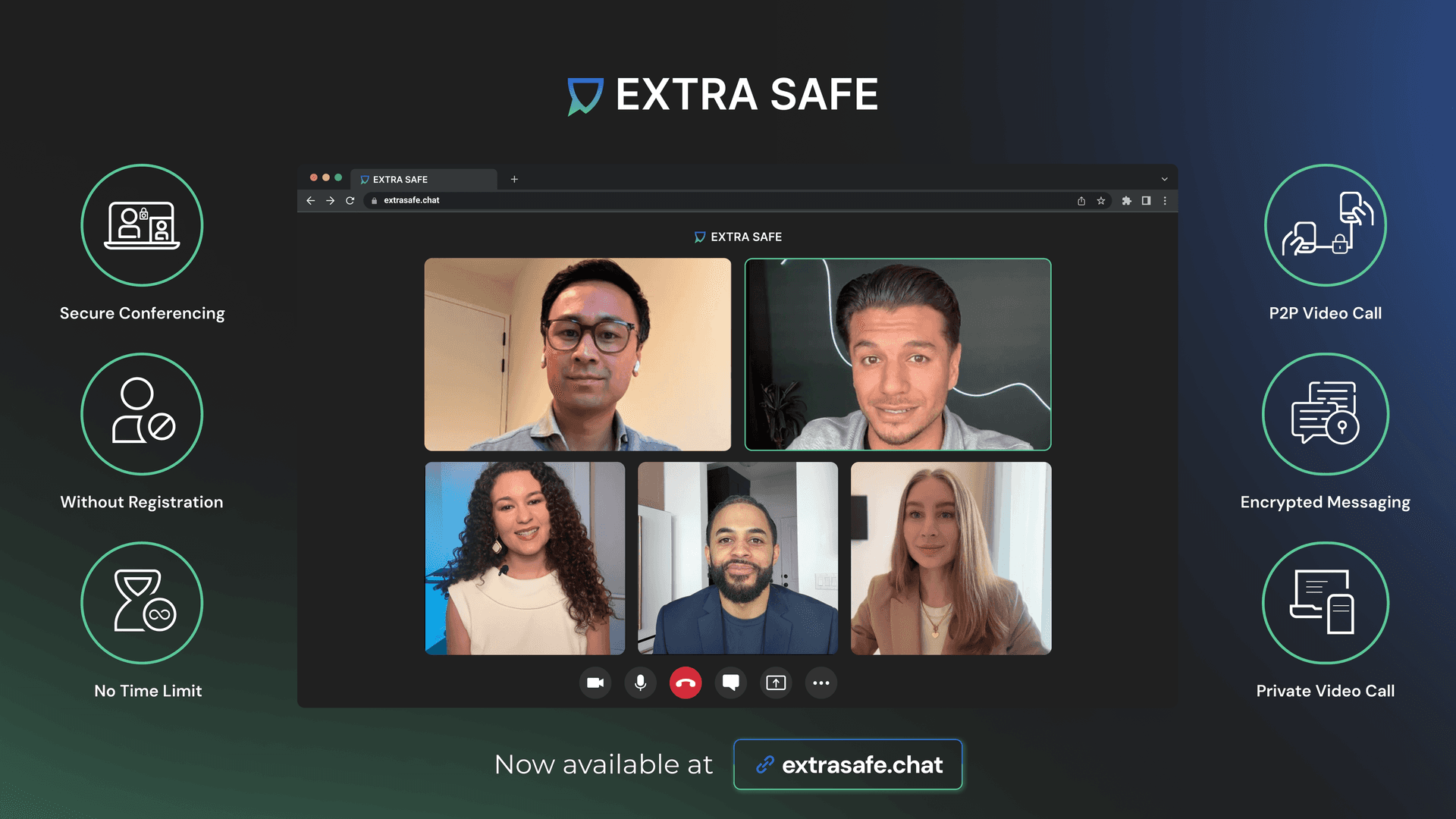 EXTRA SAFE video conferencing advantages