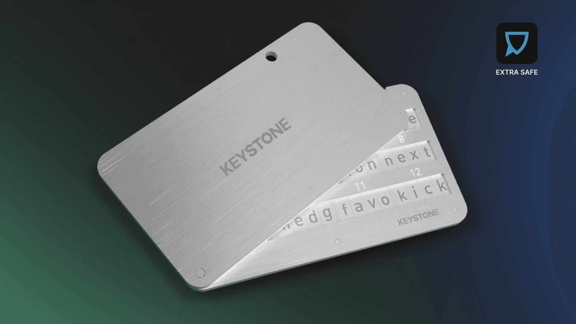 metal backups for seed frase