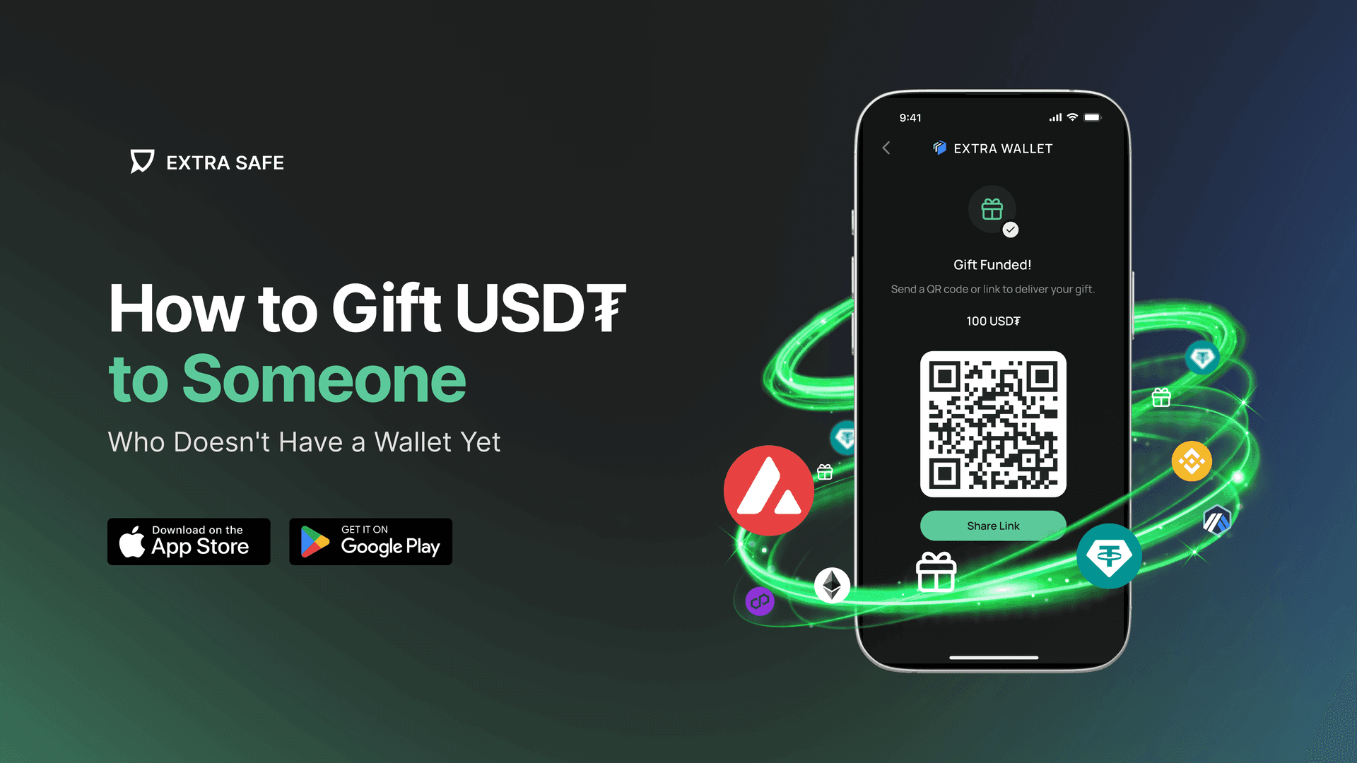 How to Gift USD₮ to Someone Who Doesn't Have a Wallet Yet