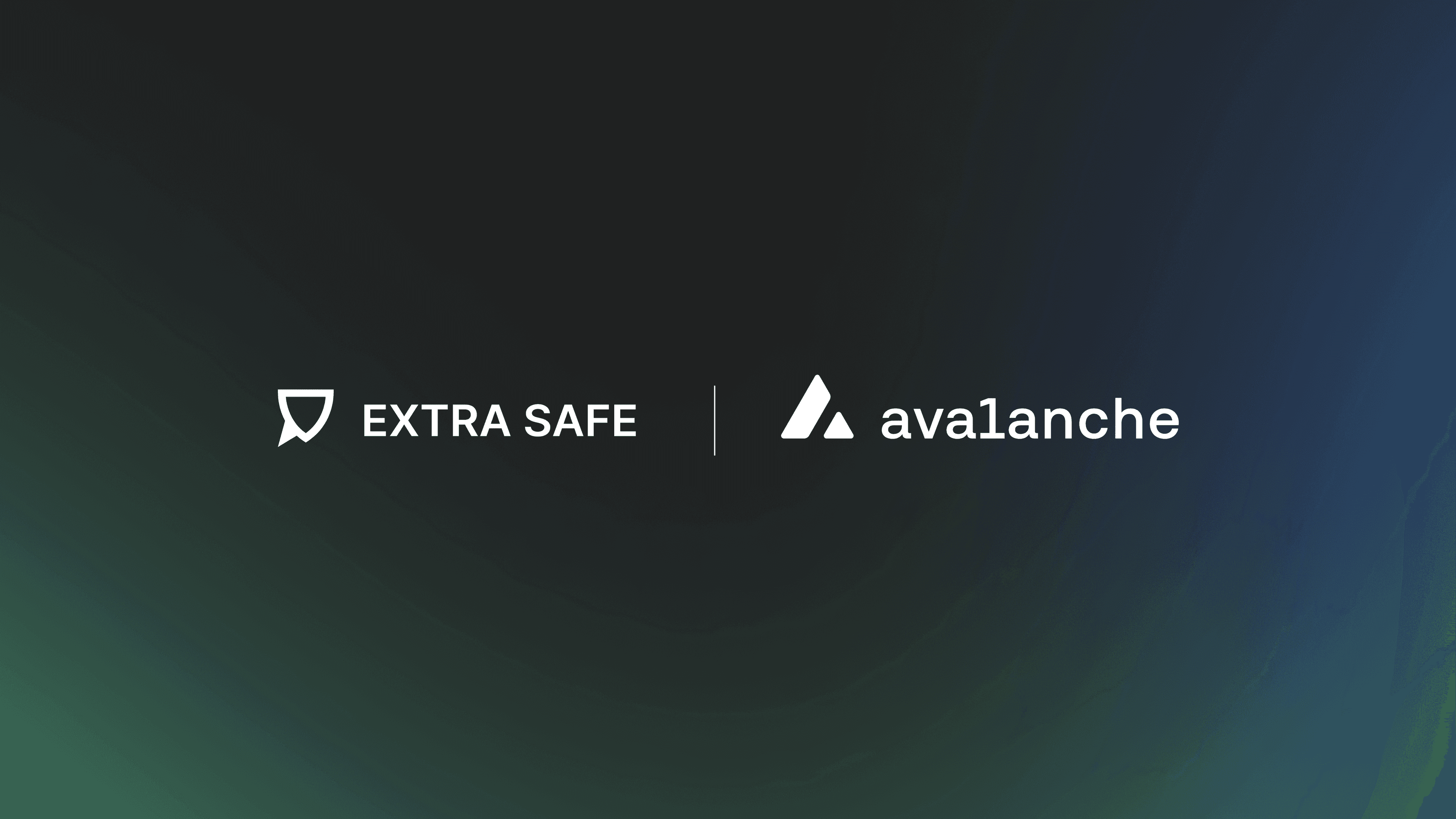 EXTRA SAFE × Ava Labs collaboration announcement visual