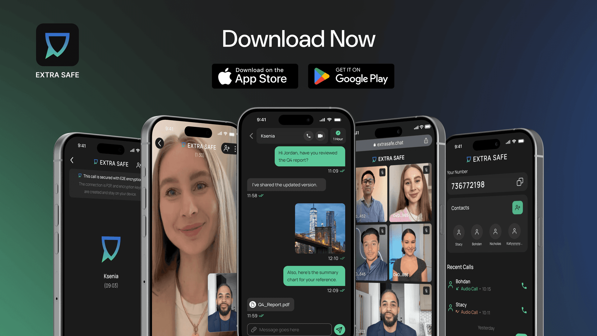 Download EXTRA SAFE chat for free