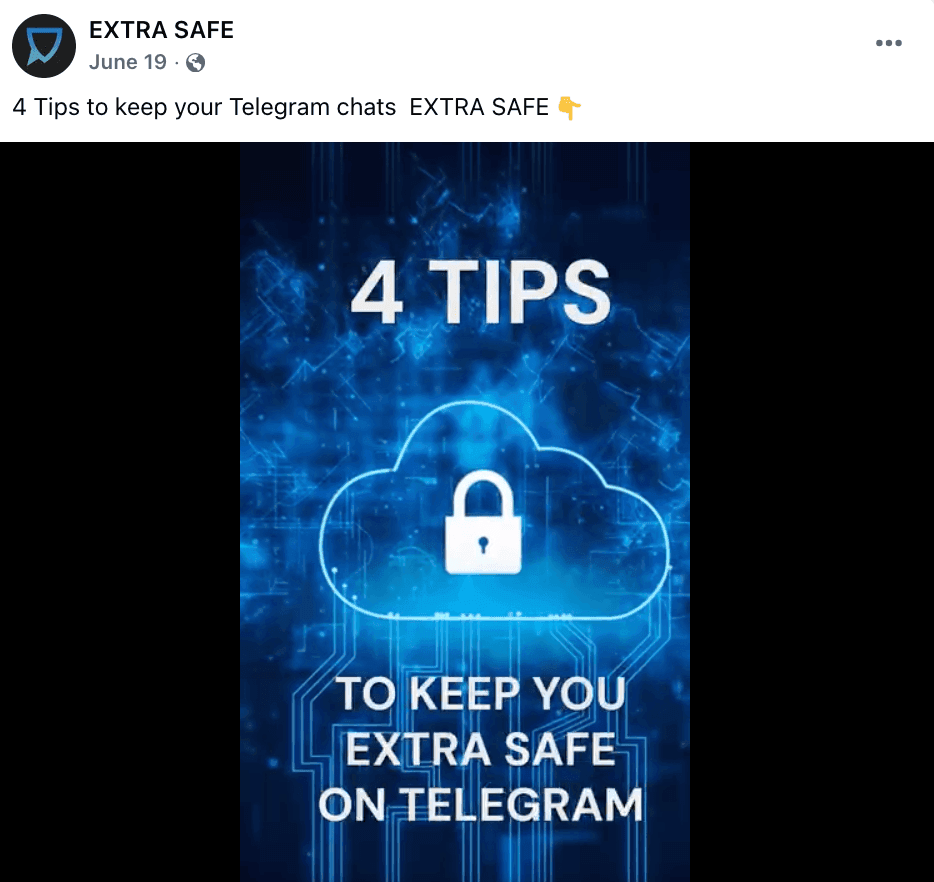 4 tips to keep you EXTRA SAFE on Telegram