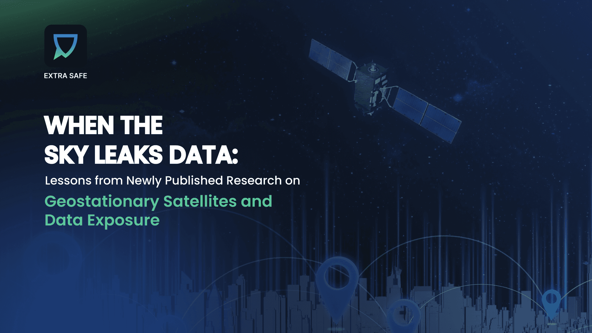 When the sky leaks data - new research on geostationary satellites and data exposure