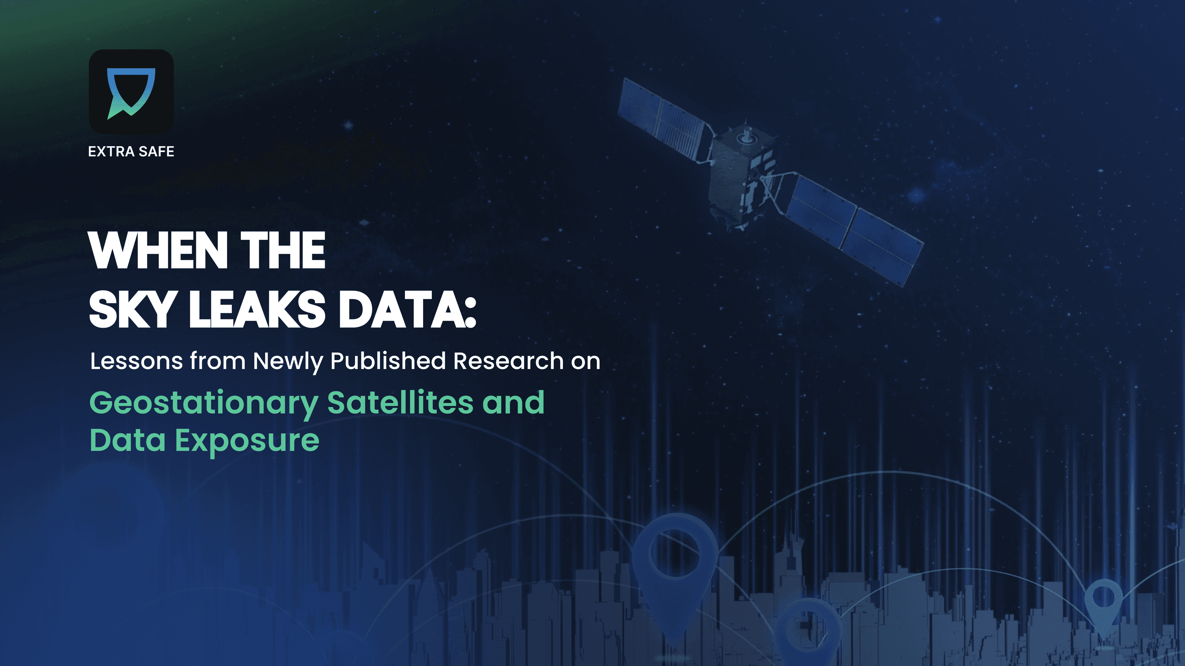 When the sky leaks data - new research on geostationary satellites and data exposure