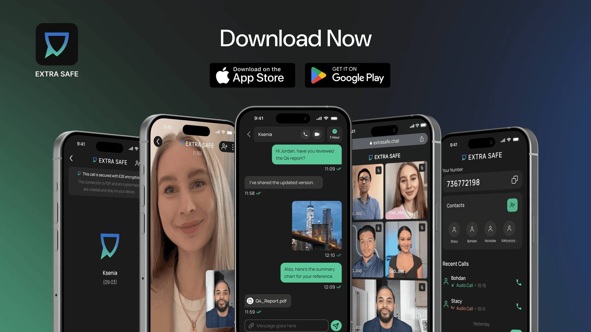 Download EXTRA SAFE chat for free