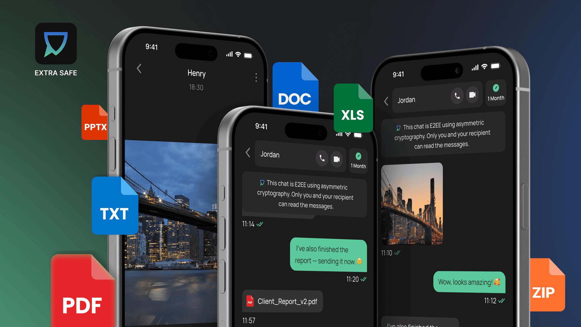 Supported media types
