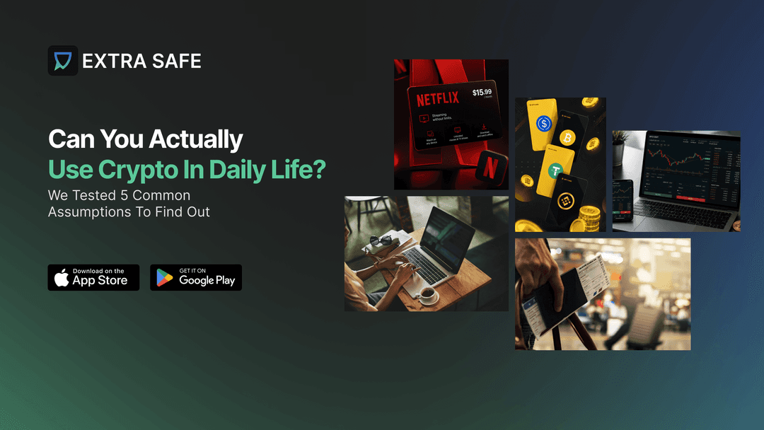 Can you actually use crypto in daily life? We tested 5 common assumptions to find out